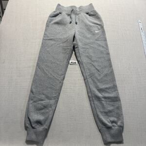 Nike Women's Phoenix Fleece High-Waisted Joggers Sz XS Gray Brand New